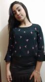 Blusa em crepe manga tres quarto lisa e estampada do PP ao EXT-G